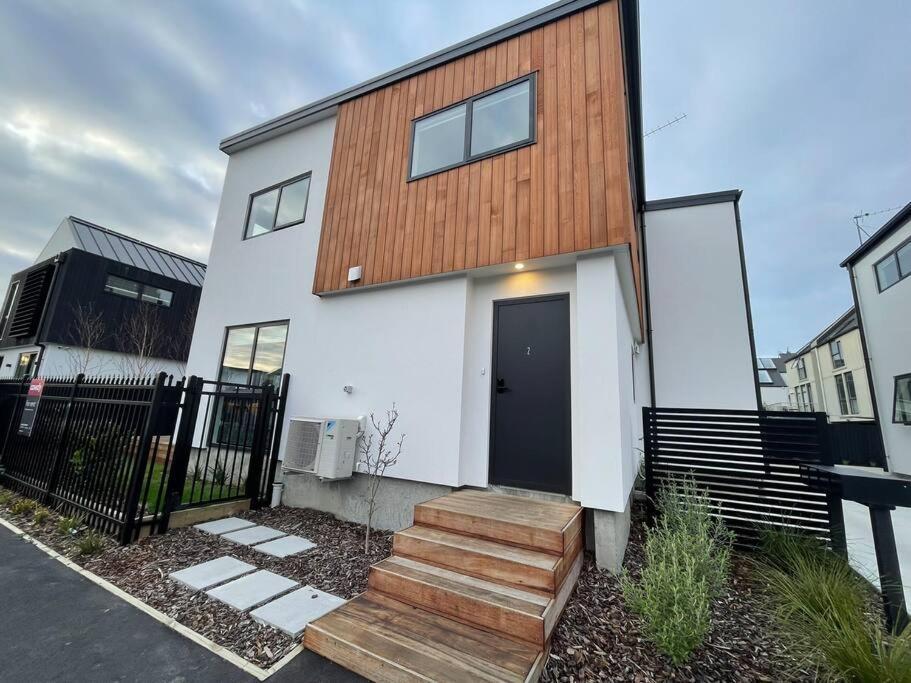 Cbd Luxury Parkside Living 2 Bedroom With Parking Christchurch Esterno foto